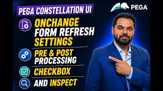 Form refresh settings, Pre-processing & DataTransform(App Studio), Checkbox, OnChange, Inspect.
