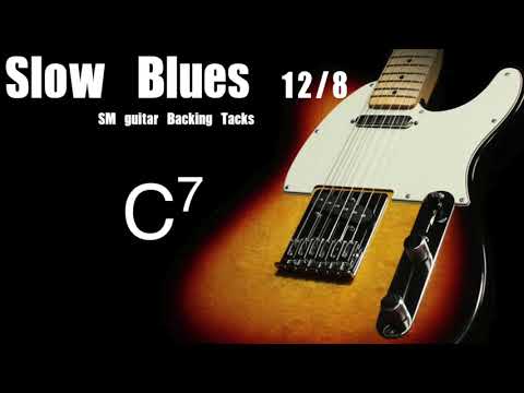 Slow Blues Guitar Backing Track In G With Chords And Full Track - YouTube