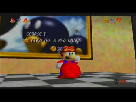 Let's Play Super Mario 64 Part 3 - The Wing Cap Let's Play Super Mario 64 Part 3 - The Wing Cap