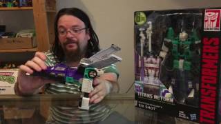 SIX SHOT G1 Transformers Review, History and How To