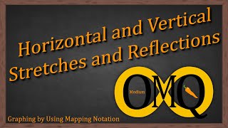 Horizontal and Vertical Stretches and Reflections - Graphing by Using Mapping Notation (Medium)