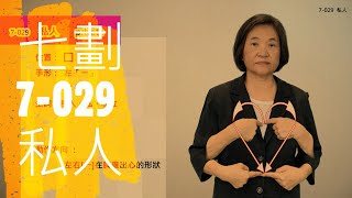 臺灣手語語料彙整【私人】7 029