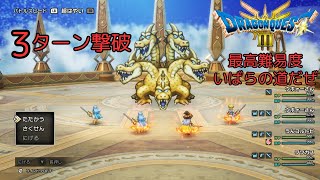 グランドラゴーン3ターン撃破　難易度「いばらの道だぜ」【ドラゴンクエストⅢ HD 2D】