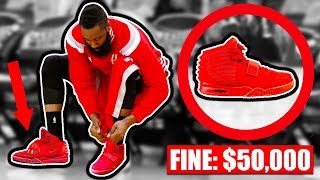 BANNED Shoes In The NBA