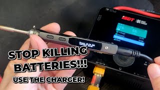 Stop Killing Batteries | Solder With Your Charger!