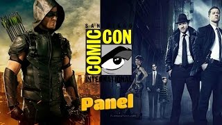 Arrow and Gotham SDCC Panels 2015