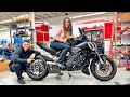 Installing an INSANE Loud Exhaust on Our Diavel V4!!!