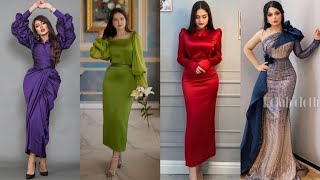 Elegant evening body cone dresses/Stylish body cone dresses designs/Modern body cone dresses ideas