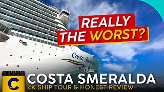 COSTA SMERALDA 🛳 7-Night Mediterranean【4K Unsponsored Ship Tour & Cruise Review】Worth The Money?!