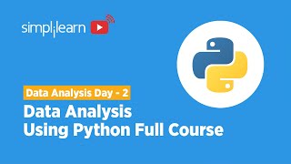 Data Analysis Week Day - 2 | Data Analysis With Python Full Course | Python Programming |Simplilearn