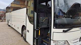 Mercedes-Benz Tourismo - Repairing interior lighting, burnt out bulbs, removing ceiling lights