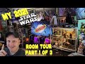 My Ultimate Star Wars Collection Room Tour 2021 Part 1 of 3