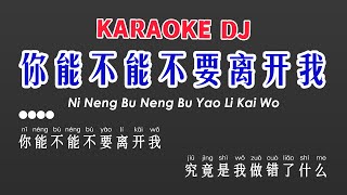 Ni Neng Bu Neng Bu Yao Li Kai Wo Karaoke (DJ) | 莫叫姐姐 - 你能不能不要离开我 卡拉ok (DJ版)