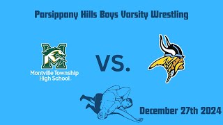 Parsippany Hills vs Montville Boys' Varsity Wrestling