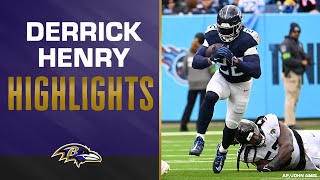 Derrick Henry's Top Career Plays | Baltimore Ravens
