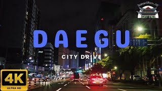 [4K] Driving from 83 Tower to Downtown Daegu: Exploring the City’s Sights