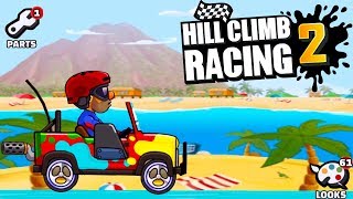 Hill Climb Racing 2 - New Paint Jeep Vehicle Gameplay Walkthrough ( iOS, Android )