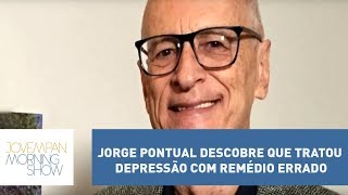 Jorge Pontual descobre que tratou depressão com remédio errado por 40 anos