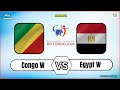 Match Preview today | Congo vs Egypt | Match Stats | H2H Results | African Championship Women 2024