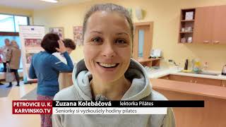 Petrovice u Karviné ► Seniorky si vyzkoušely hodiny pilates │ #Karvinsko.TV │ @TelevizeKarvinsko