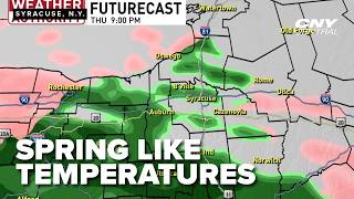 Spring-like temperatures arrive in Syracuse