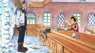 One piece: Luffy funny moment with Smoker in Alabasta [episode 94]