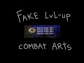 How to fake lvl-up combat arts (with combos) - Sacred Gold.