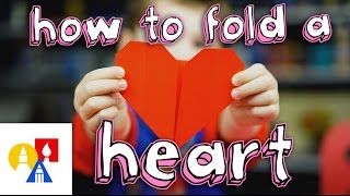 How To Fold An Origami Heart