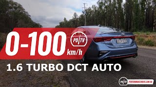 2020 Kia Cerato GT sedan 0-100km/h & engine sound