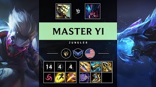 Master Yi Jungle vs Rek'Sai: Legendary - NA Diamond Patch 14.24