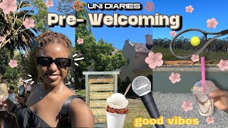 Uni Diaries❁☞ | Spend Pre-welcoming with me! || Stellenbosch University Vlog☜