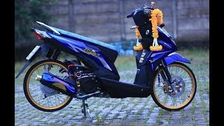 100 Foto modifikasi motor beat baby look Paling Keren