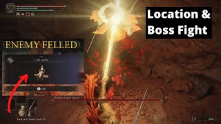 Elden Ring - Abandon Cave \u0026 Cleanrot Knight Boss Fights + Golden Scarab Location