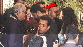 Salman Khan Enters And Arjun Kapoor Leaves Sonam's Wedding Party