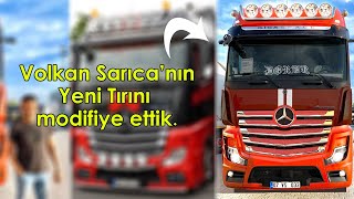 Volkan Sarıca'nın Yeni Tırı Actros'a Folyo Uygulaması - Photoshop Cs6