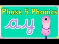 Phase 5 AY Phonics Lesson 😊 [AY Digraph] Miss Ellis 💜 #aysound