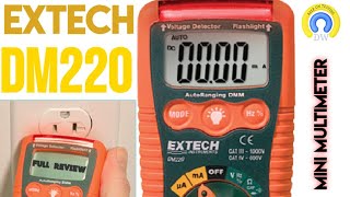 EXTECH CHEAP-O Mini DM220 Multimeter Review \u0026 Teardown!