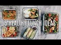 5 HEALTHY LUNCH IDEAS FOR WORK & SCHOOL