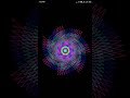 Python turtle 🐢 graphics design | turtle with colorsys module Python | #shorts #programming