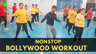 35 Minutes Bollywood Nonstop Workout | Fitness Video | Zumba Fitness With Unique Beats | Vivek Sir