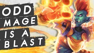 THE MIGHTIEST MAGE IS ODD! | Constructed | Hearthstone