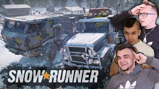 Śnieg i Bloto! Czyli ciężkie przeprawy w terenie! SnowRunner MultiPlayer [MP] 🚚 MafiaSolecTeam