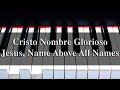 Cristo Nombre Glorioso // Jesus, Name Above All Names - PIANO