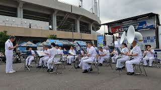 【4K】川崎市民の歌「好きです かわさき 愛の街」／演奏：海上自衛隊横須賀音楽隊　2024/6/29 等々力緑地 かわさき飛躍祭にて