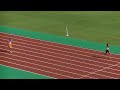 20221008博多の森カーニバル陸上 中学男子4x100mリレー予選第5組