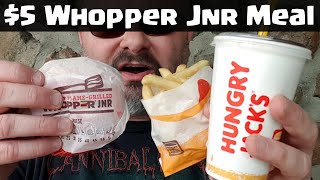 Hungry Jack's $5 Whopper Jnr Meal Reviewed