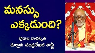 మనస్సు ఎక్కడుంది? | Malladi Chandrasekhara Sastry | Maha Bharatam | Kopparapu Kavulu