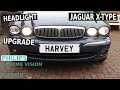 JAGUAR X-TYPE Headlight Upgrade (Low beam H1 & W5W)