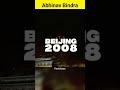 CRAZY THINGS Abhinav Bindra DID TO WIN GOLD AT THE OLYMPICS (in hindi) #shorts