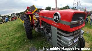 1967 Massey Ferguson 165 Multi-Power 3.5 Litre 4-Cyl Diesel Tractor (58 HP) at Great Rempstone Steam